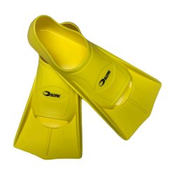 Simfenor i silikon gula i storlek 43/44. Passar utmärkt till simning, simträning och crawl. Nybörjare och motionär