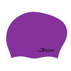 Badmössa för långt hår i lila färg från Svenska varumärket Soak. Handla billiga badmössor hos Soak