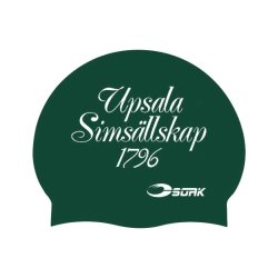 badmössa till upsala simsällskap från Soak. Badmössa till simklubb.