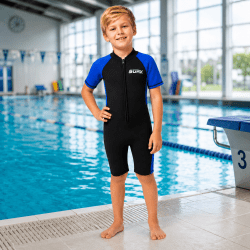 våtdräkt för barn i 2 mm tjockt neopren.