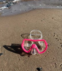 Rosa cyklop med platslins till barn 8-14 år. Rosa cyklop till junior.