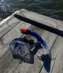 Cyklopset till vuxen från Soak med snorkel och cyklop. Snorkel med drytop.