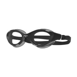 Simglasögon barn Aqua Soft svart/klar 6-14 år 