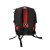 Röd/svart ryggsäck från soak. Ryggsäcken rymer 45 liter och har många fack för bra sortering. Finns för omgående leverans