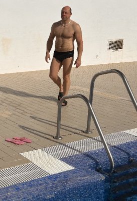 Badbyxor herr svarta brief, speedos, smala från Svenska varumärket Soak.