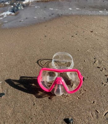 Rosa cyklop med platslins till barn 8-14 år. Rosa cyklop till junior.