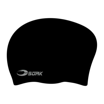 Svart badmössa från Soak för långt hår. Badmössa till långt hår från Soak.