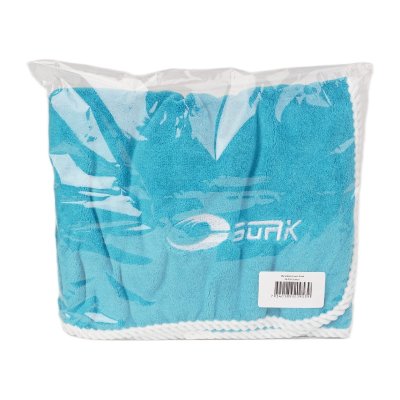 Microfiberhandduk turkos 75 x 170 cm - Soak